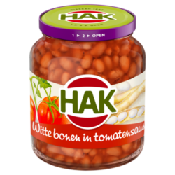 Hak Witte bonen in tomatensaus, pot