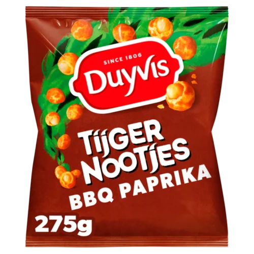 Duyvis Tijgernootjes BBQ Paprika