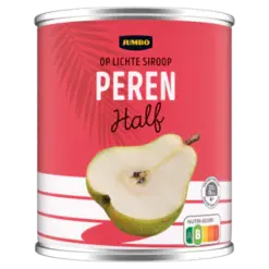 Jumbo Halve Peren op Siroop