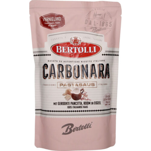 Bertolli Pastasaus in zak carbonara