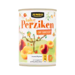 Jumbo Halve Perziken op Siroop