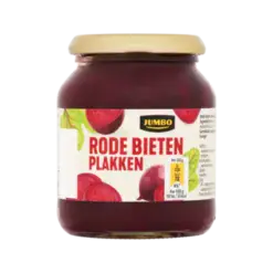 Jumbo Rode Bieten plakken