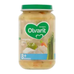 Olvarit Zucchini Felchen Reis 8+