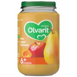 Olvarit Birne Apfel Aprikose 6+