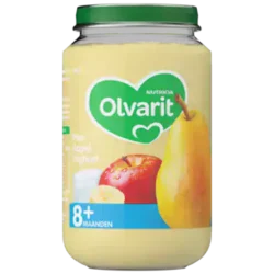 Olvarit Birne Apfeljoghurt 8+