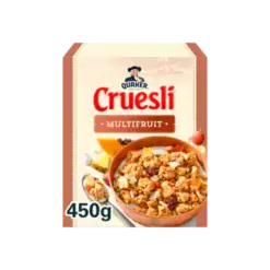 Quaker Cruesli multi fruit