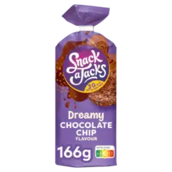 Snack a Jacks Rijstwafels chocolade chip