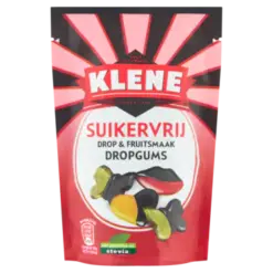 Klene Dropgums Suikervrije Drop Zoet Zak