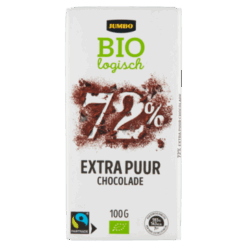 Jumbo Chocolade Extra Puur 72% Biologisch