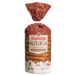 Bolletje Zwieback Ballaststoffreicher dunkler Vollkornweizen