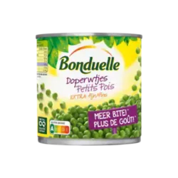 Bonduelle Erbsen extra fein 320g Bonduelle Erbsen extra fein 320g