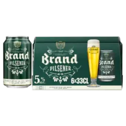 Brand Bier Blik