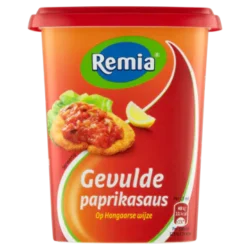 Remia gefüllte Pfeffersauce auf ungarische Weise