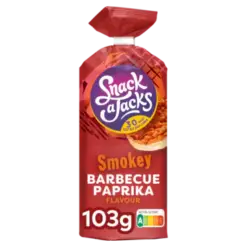 Snack A Jacks Rijstcracker BBQ Paprika
