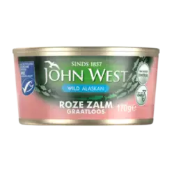 John West wilde roze zalm zonder vel en graat