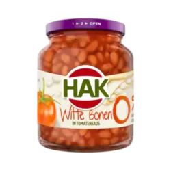 Hak White Beans in Tomato Sauce 0%