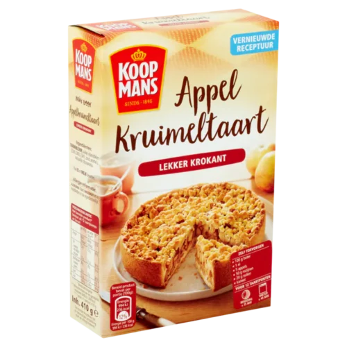 Koopmans Appelkruimeltaart mix