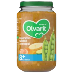 Olvarit Peas Turkey Potato 8+