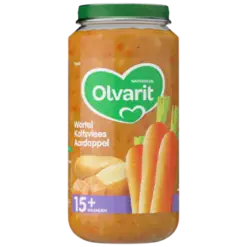 Olvarit Wortel Kalfsvlees Aardappel 15+