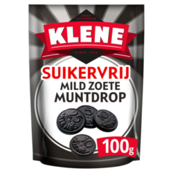 Klene Muntdrop zuckerfreies Lakritz