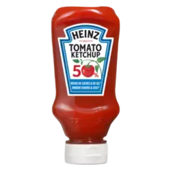 Heinz Tomatenketchup 50% weniger Zucker und Salz