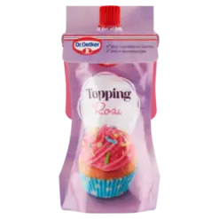 Dr. Oetker Topping Roze Cupcake Taart versiering