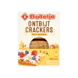 Bolletje Breakfast Crackers Spelt Whole Wheat