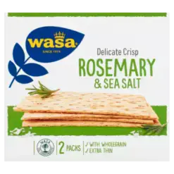 Wasa Delicate Crisp Rosemary Sea Salt