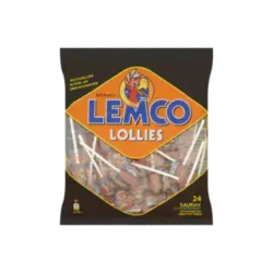 Lemco Salmiak Lollipops