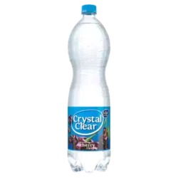 Crystal Clear Sparkling Cherry Bottle