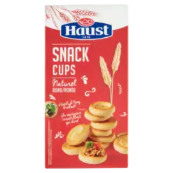 Haust Snack Cups Naturel Rond