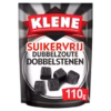 Klene Dubbel zoute dobbelstenen Suikervrije Drop