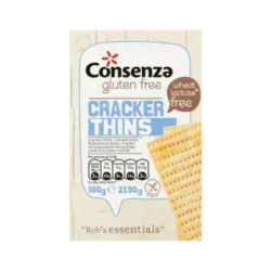 Consenza Crackers Dünn Glutenfrei