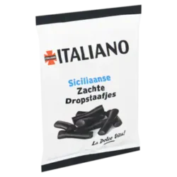 Italiano Zachte Dropstaafjes