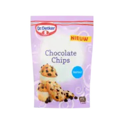 Dr. Oetker Chocolate chips versiering