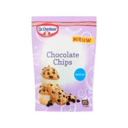 Dr. Oetker Chocolate chips versiering