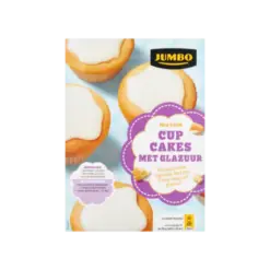 Jumbo Mix voor Cup Cakes met Glazuur