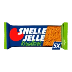 Snelle Jelle Kruidkoek Natural 5 Riegel