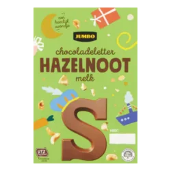 Hazelnoot Melk Chocoladeletter