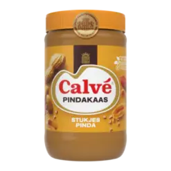 Calvé Pindakaas Stukjes Pinda 1 kilo