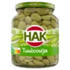 Hak tuinboontjes, pot