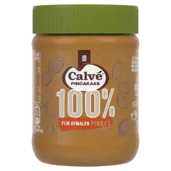 Calvé Pindakaas 100% Fijngemalen Pinda's