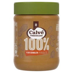 Calvé Erdnussbutter 100% fein gemahlene Erdnüsse