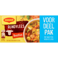 Maggi Rundvlees Bouillon Tabletten Voordeelpak 12 Stuks