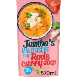Jumbo's Maleisische Rode Curry Soep